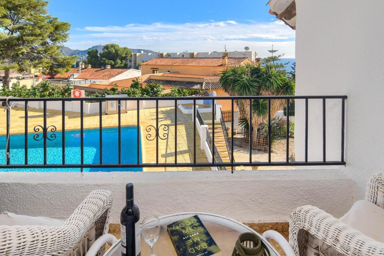 Bungalow With Seaviews In Moraira テウラーダ エクステリア 写真